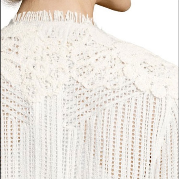 Kobi Halperin Taya Embroidered Cotton Eyelet Jacket - Picture 6 of 8